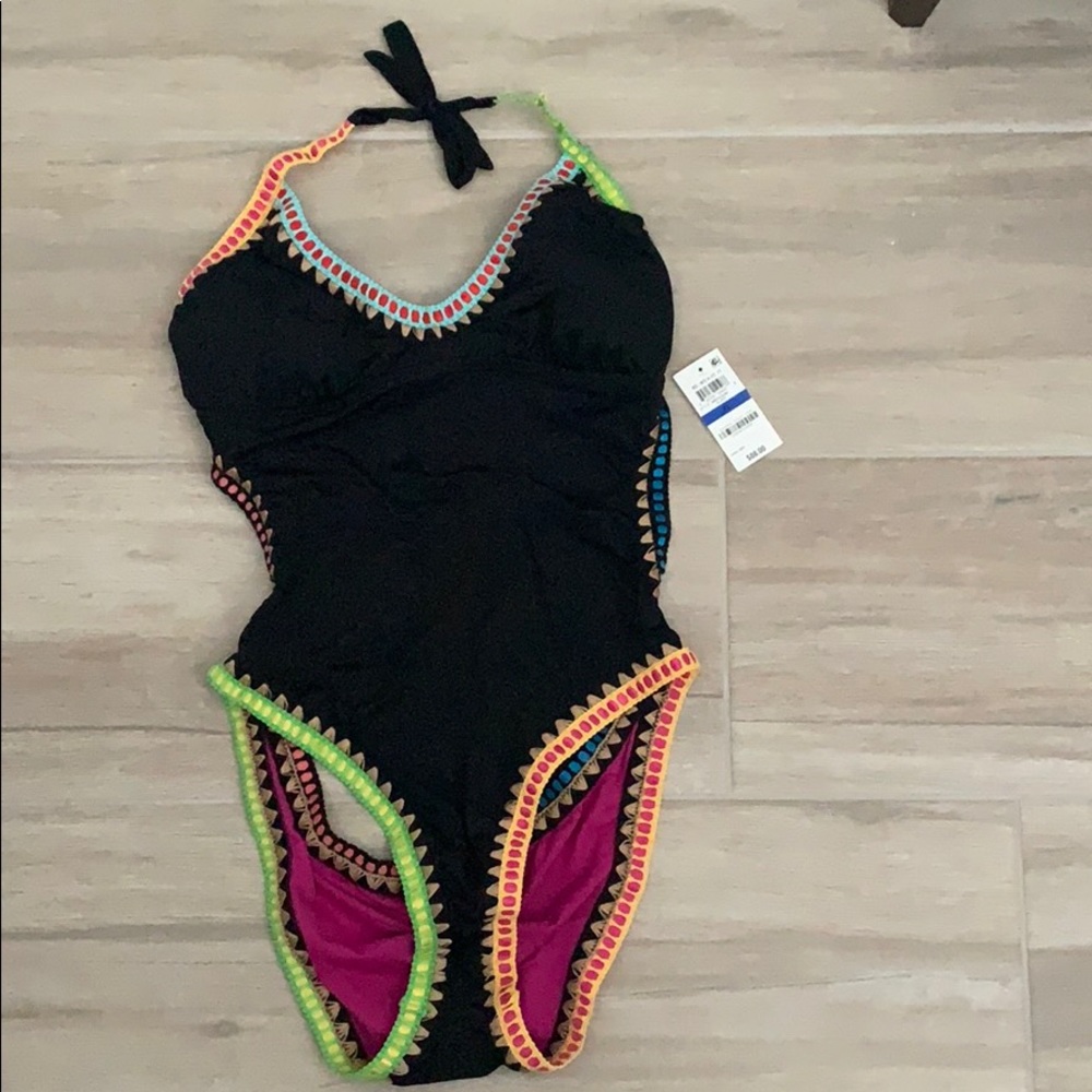 One piece bathing suit